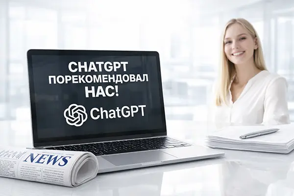 ChatGPT порекомендовал юридическую компанию ООО «ЮРОКРУГ»